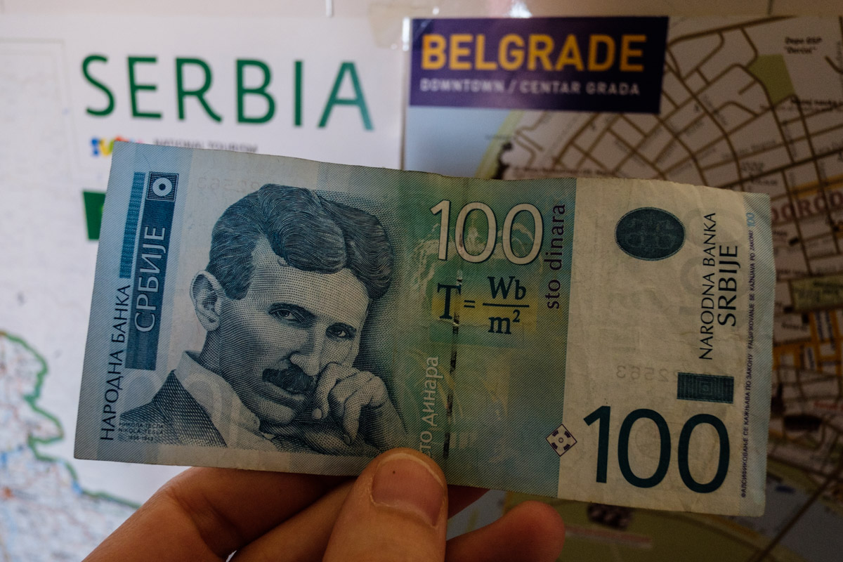 The 100 Dinar note is possibly the coolest in the world. 