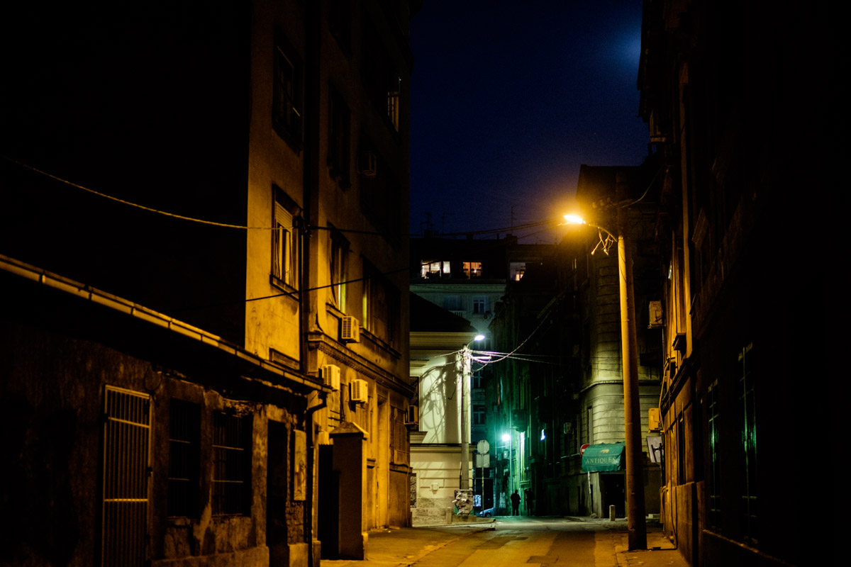 The streets of Beograd are a never ending fascinating mix of old and new and are especially awesome at night.